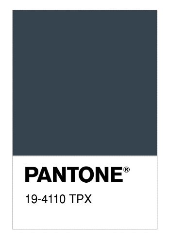 pantone 19 4110 tpx.